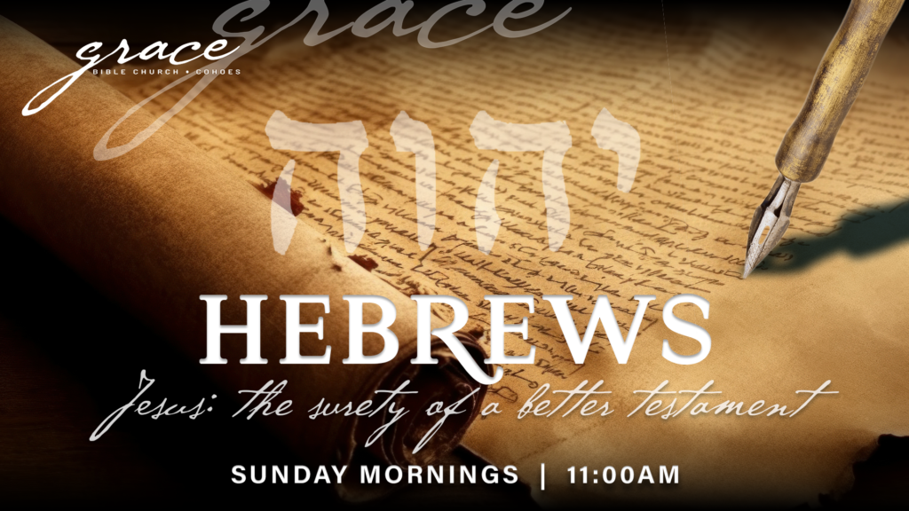 Hebrews Series Title Slide